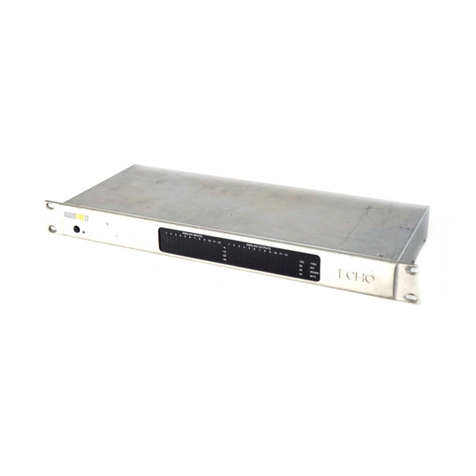 Echo AUDIOFIRE 8 User manual