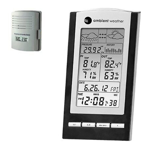 Ambient Weather WS-1172 User manual