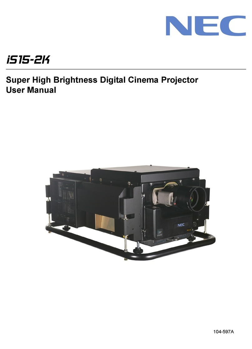 NEC iS15-2K User manual