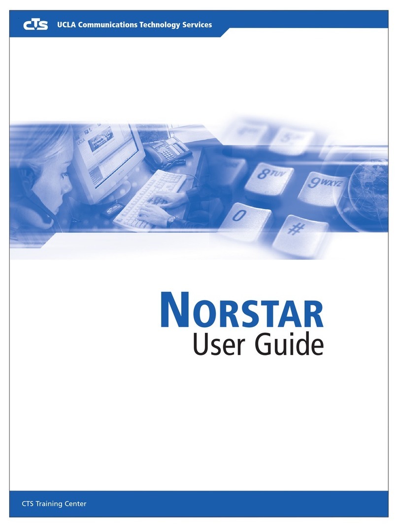 CTS Norstar user guide