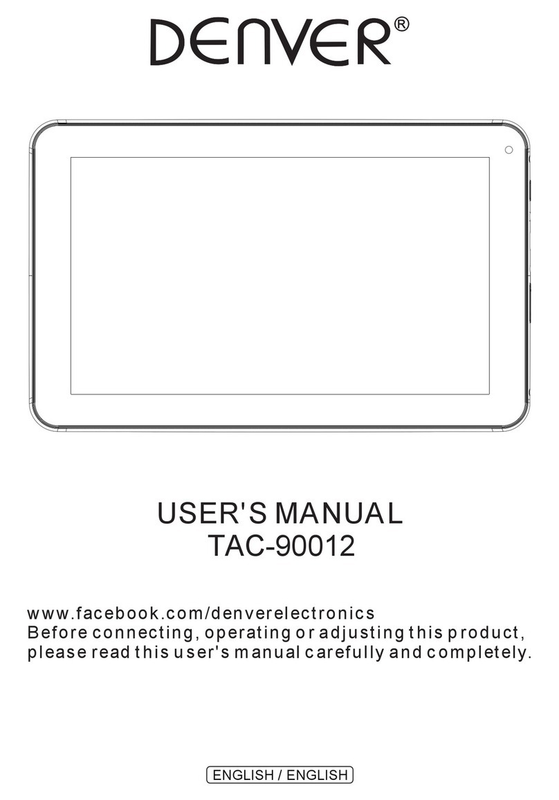 Denver TAC-90012 user manual