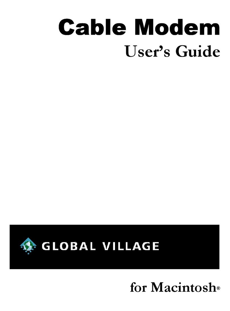 Zoom PCI Cable Modem User manual