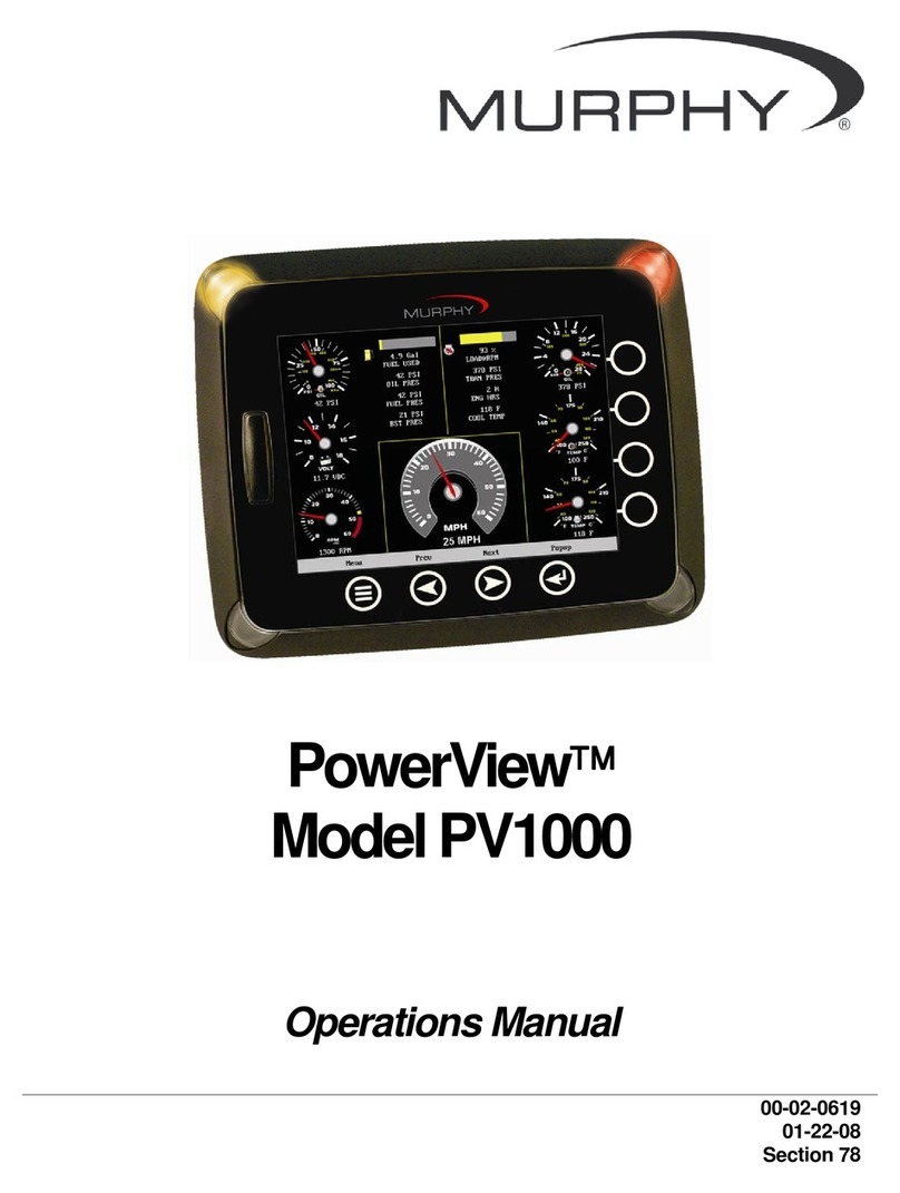 Murphy PowerView PV1000 User manual