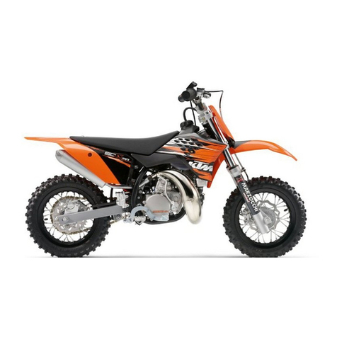 KTM 50 SX 2012 User manual KTM 50 SX 2012 User manual