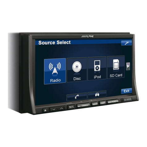 Alpine INA-W910R owner's manual