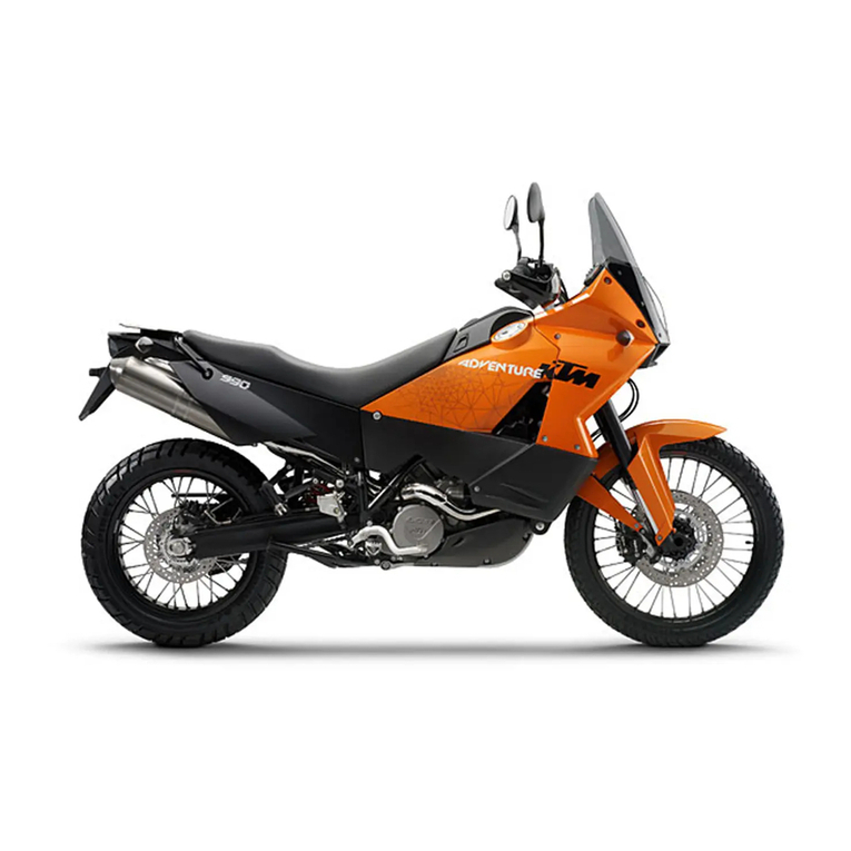 KTM 990 Adventure 2009 User manual