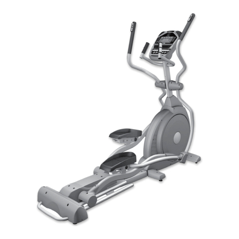 Spirit XE395 Elliptical User manual