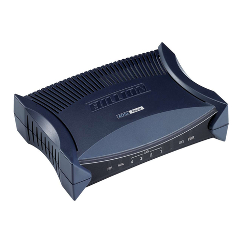Billion BiPAC 5200S Series User manual