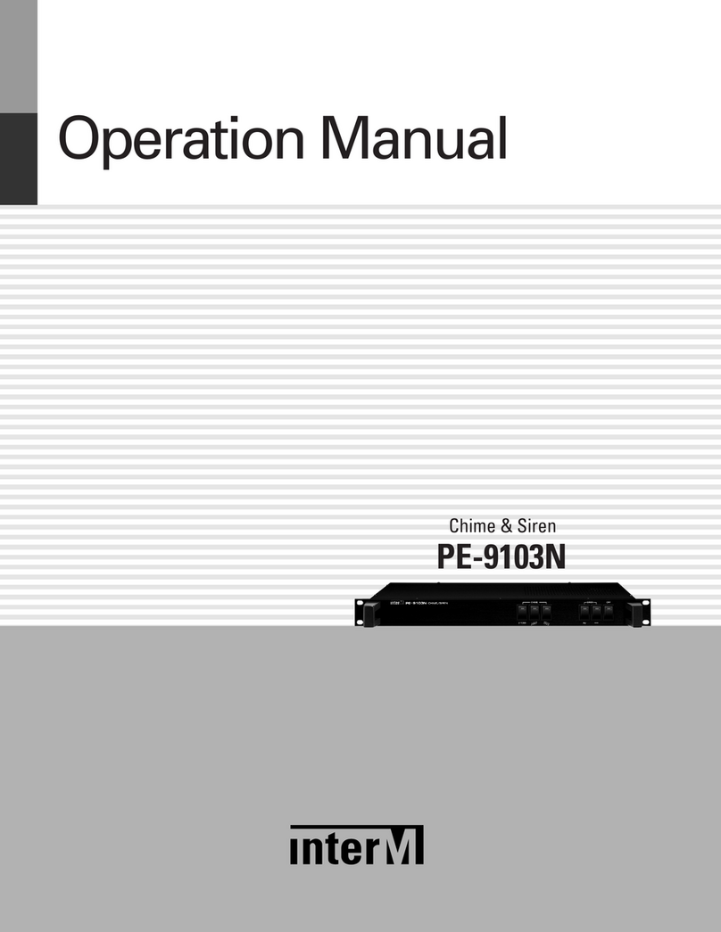 Inter-m PE-9103N Operation manual