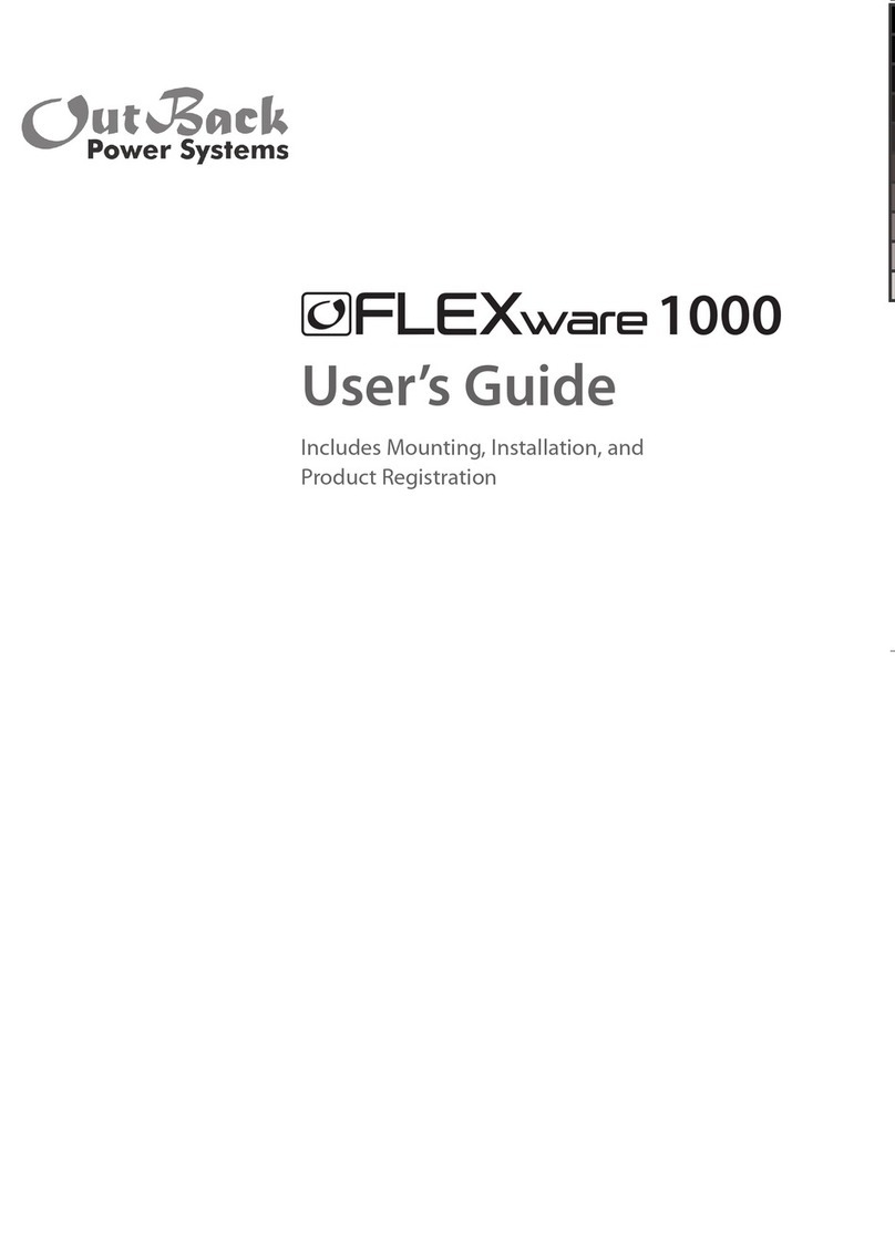 Outback FW1000-AC user guide