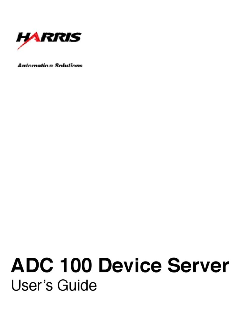 Harris ADC 100 User manual