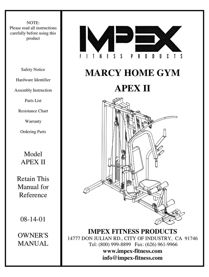 Impex APEX II owner's manual