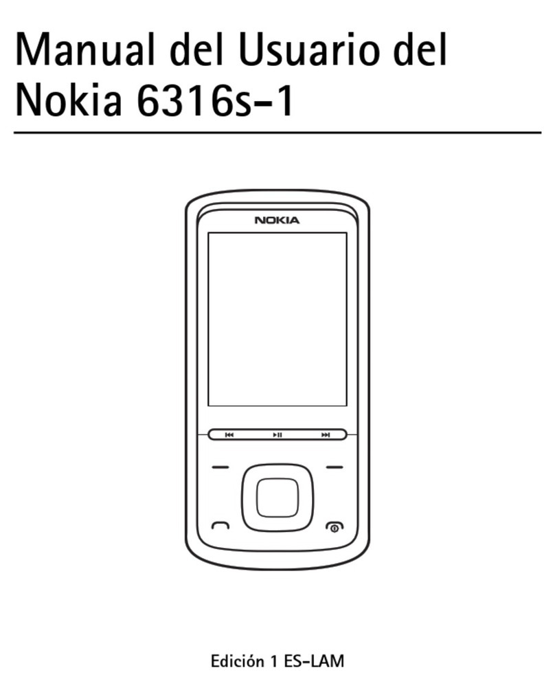 Nokia 6316s-1 User manual