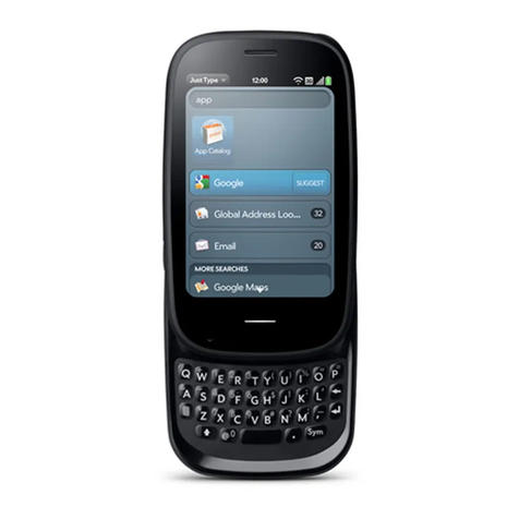 Palm Pre 2 User manual Palm Pre 2 User manual
