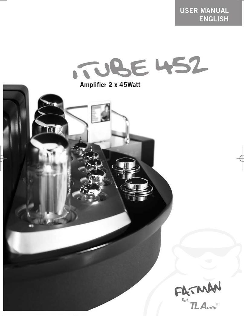 T L Audio ITUBE 452 User manual T L Audio ITUBE 452 User manual