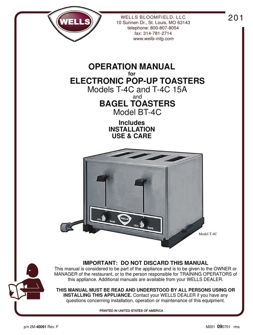 Wells T-4C Operation manual