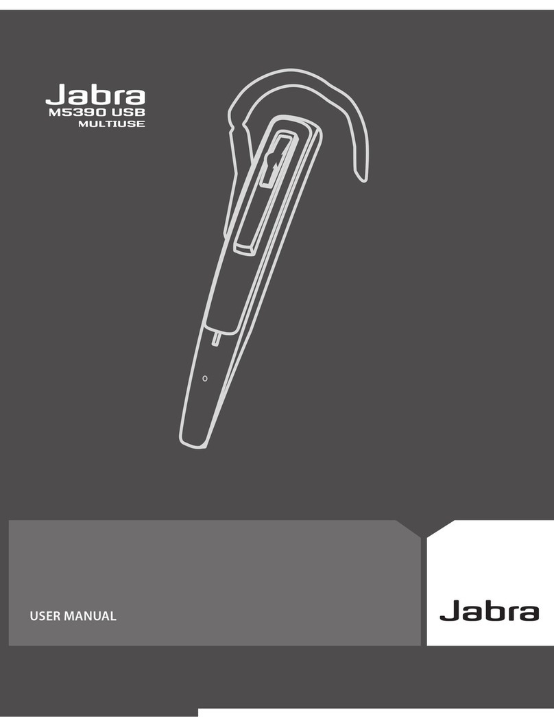 Jabra M5390 User manual