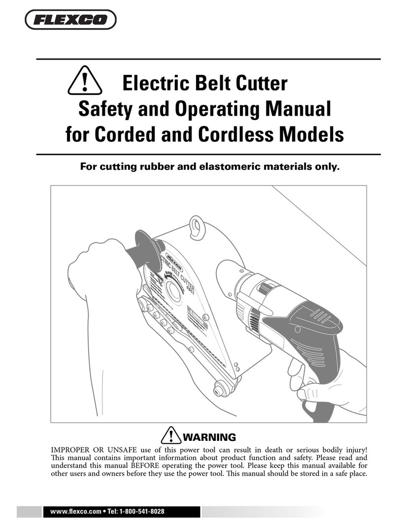 Flexco EBC1 User manual
