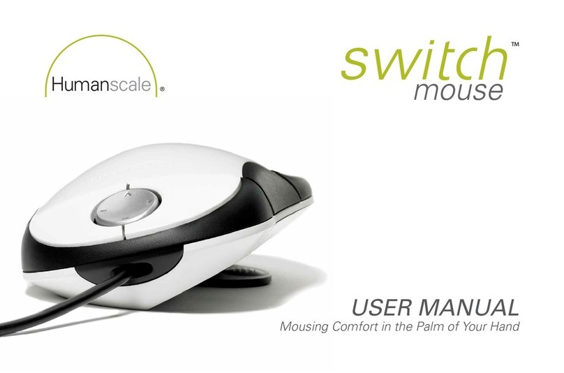 Humanscale Switch user manual