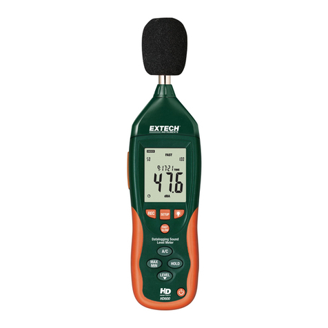 Extech Instruments HD600 User manual