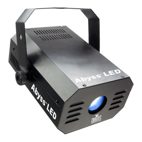 Chauvet Abyss Led user manual Chauvet Abyss Led user manual