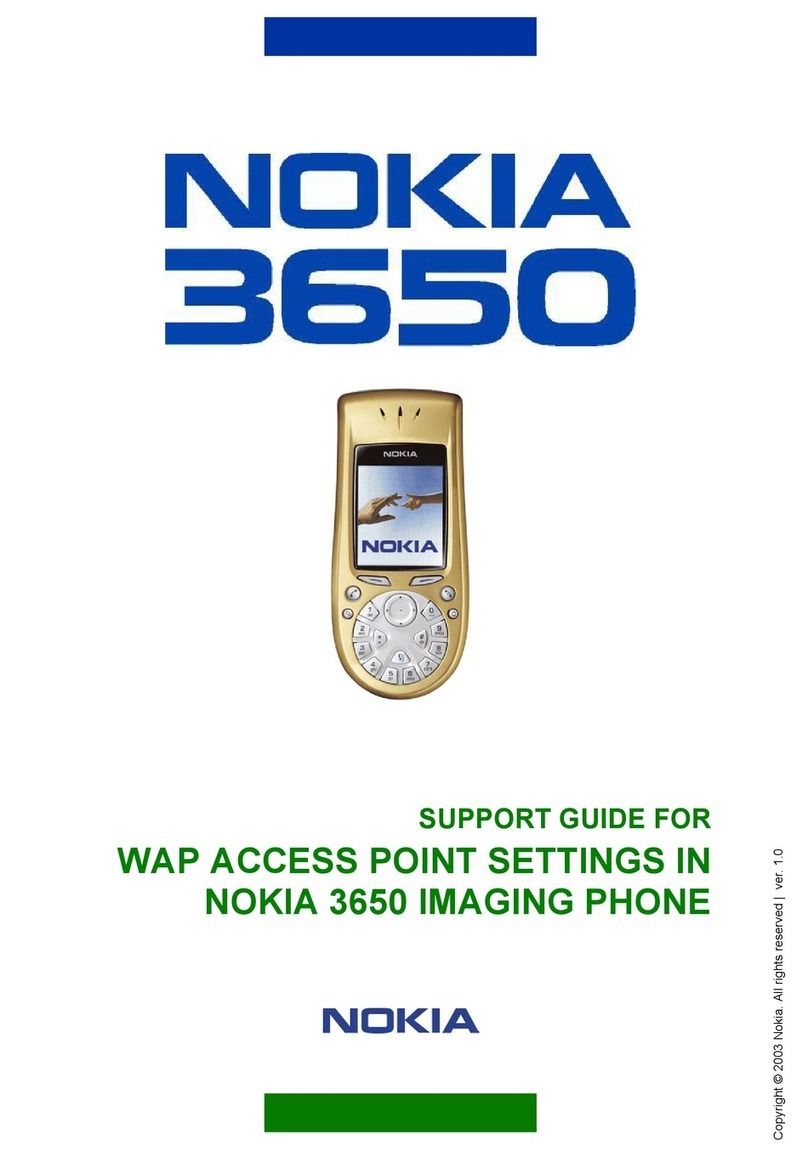 Nokia 3650 - Smartphone 3.4 MB Installation instructions Nokia 3650 - Smartphone 3.4 MB Installation instructions
