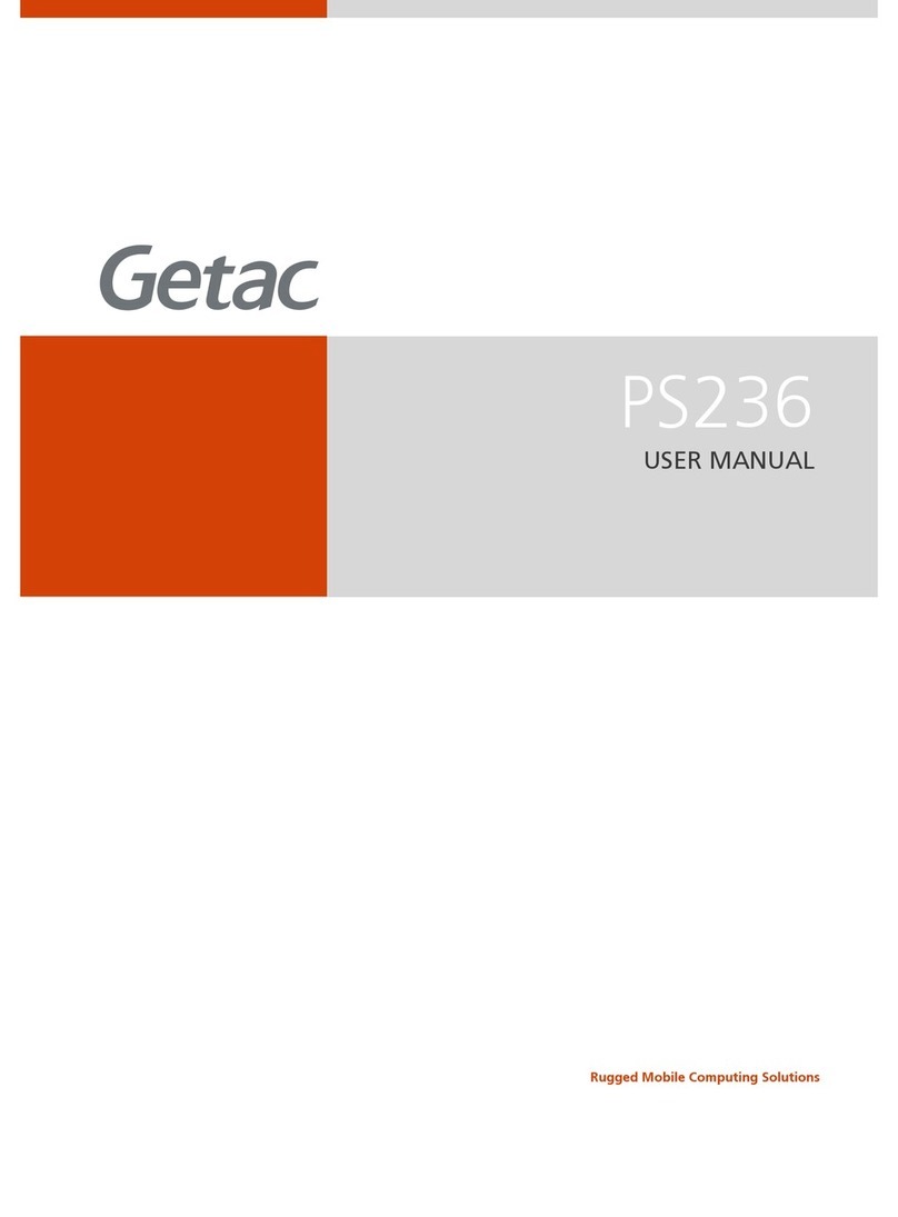 Getac PS236 User manual