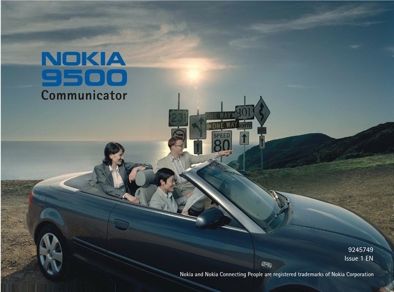 Nokia 9500 - Communicator Smartphone 80 MB Installation and maintenance instructions