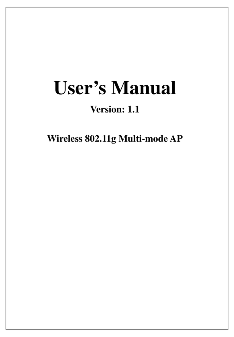 Ferimex Wireless 802.11g Multi-mode AP user manual