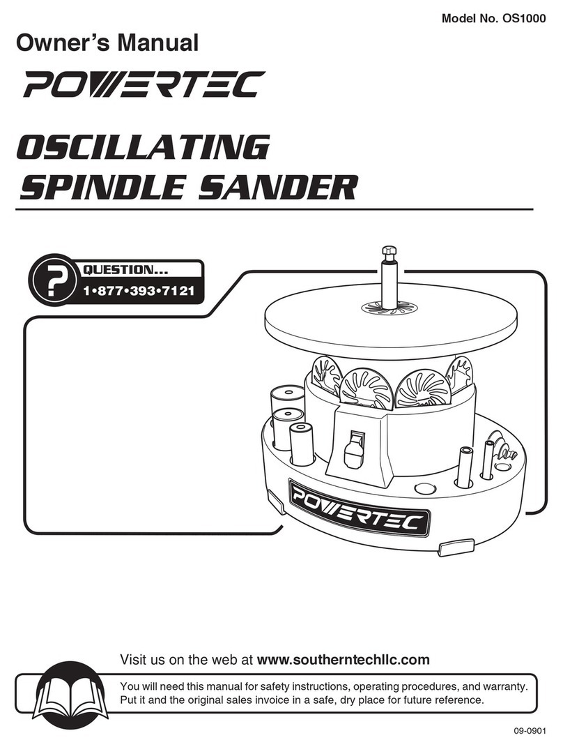 Power Tec OS1000 User manual