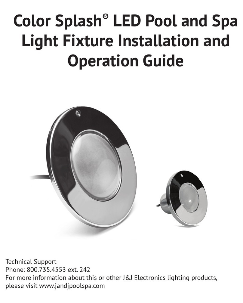 J&J Electronics Color Splash Operating instructions