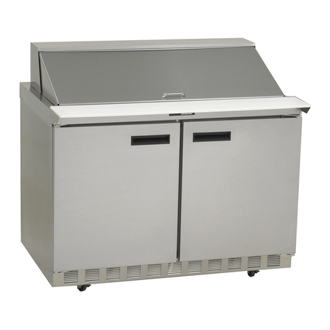 Delfield 4400 series Installation & operation manual