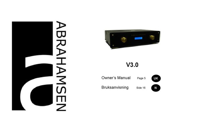 Abrahamsen V3.0 owner's manual