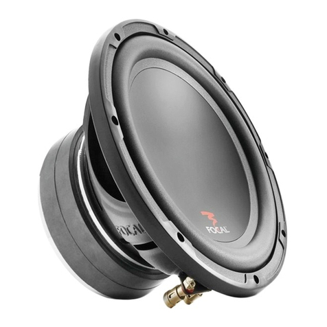 Focal SB P30 User manual