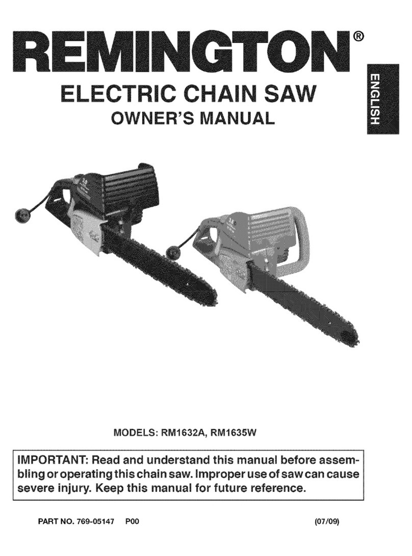 Remington RM1632A User manual Remington RM1632A User manual