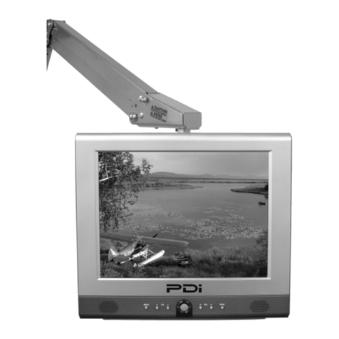 PDi PDI-P15LCD User manual