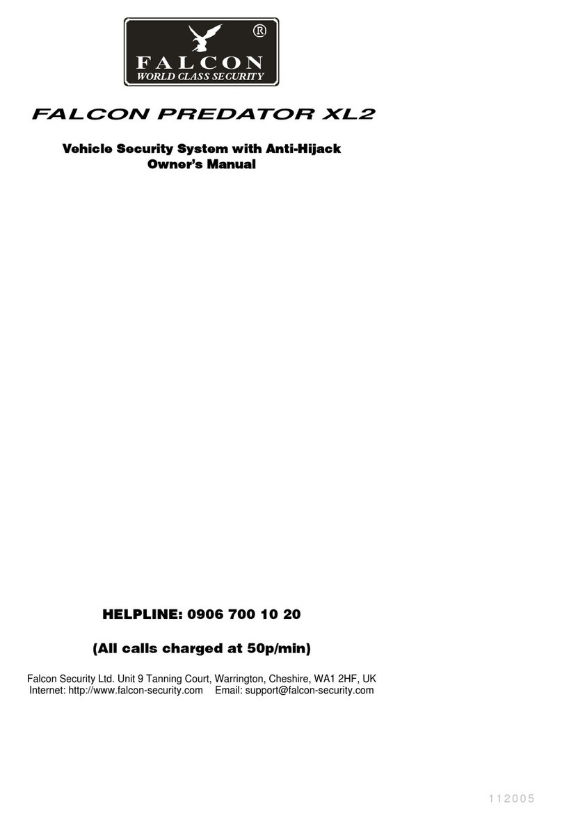 Falcon PREDATOR XL2 owner's manual