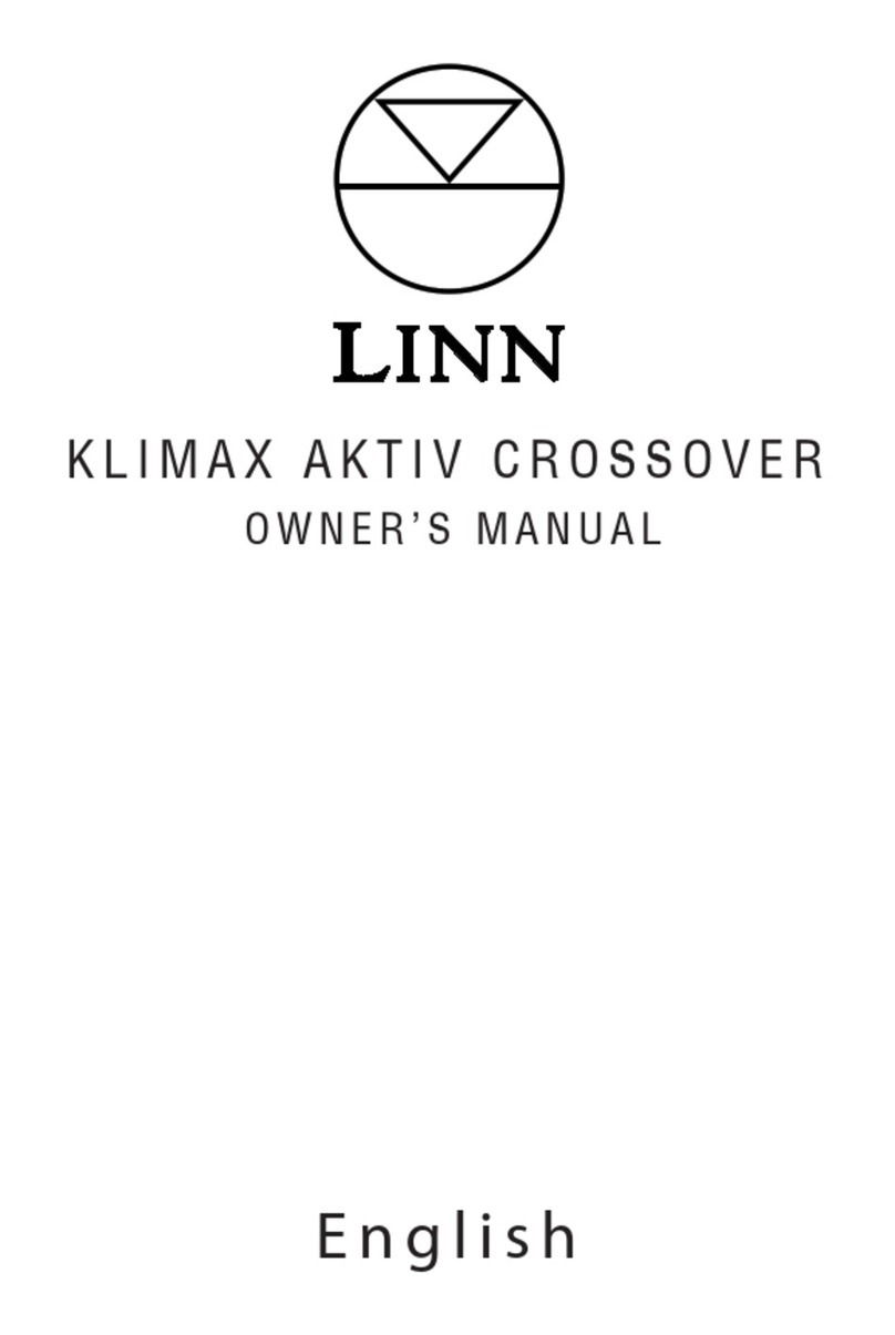 Linn KLIMAX AKTIV User manual