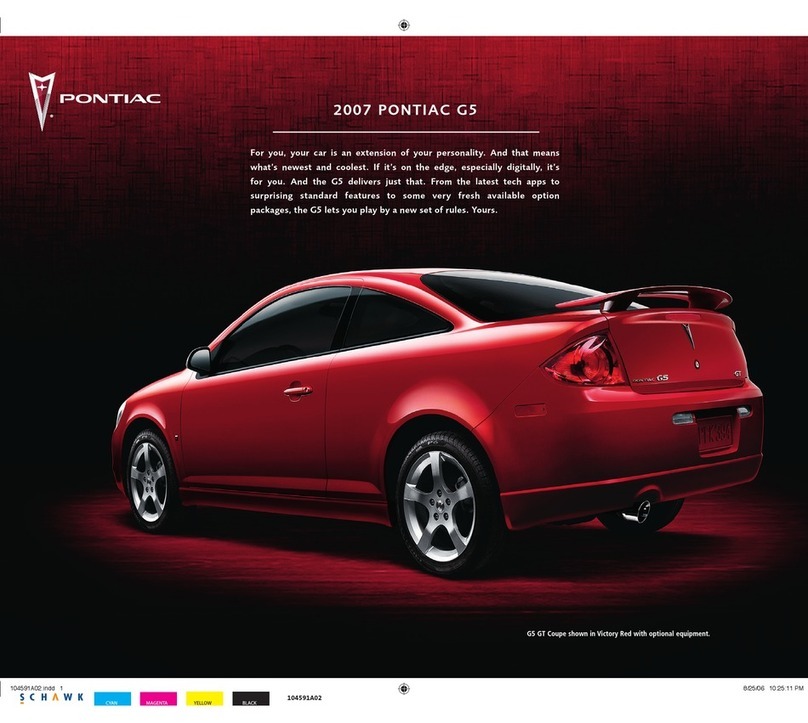 Pontiac 2007 G5 Coupe User manual