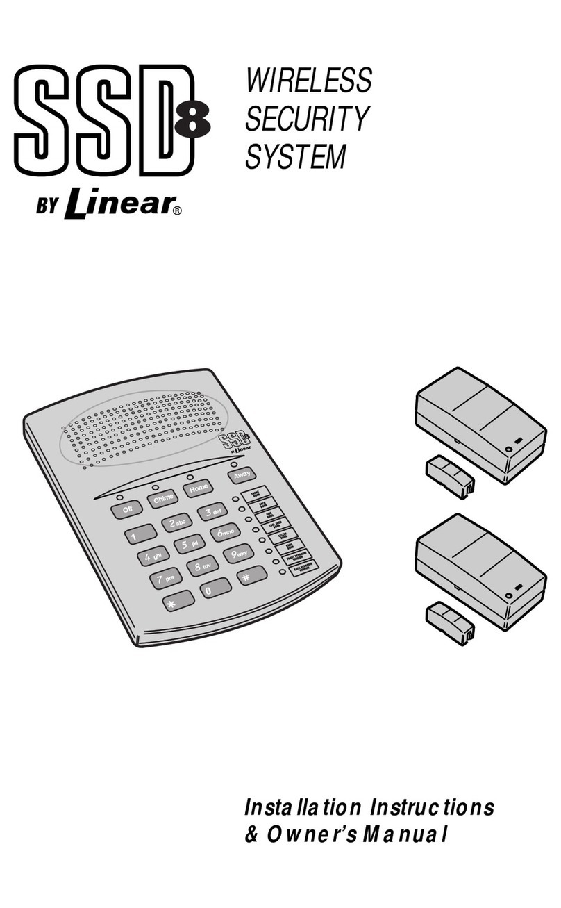 Linear SSD8 Service manual