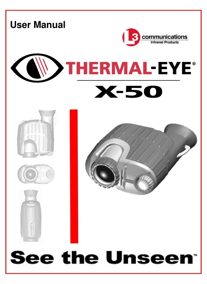 L3 Communications Thermal-Eye X-50 user manual