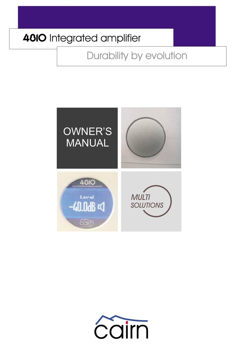 Cairn 4810 User manual