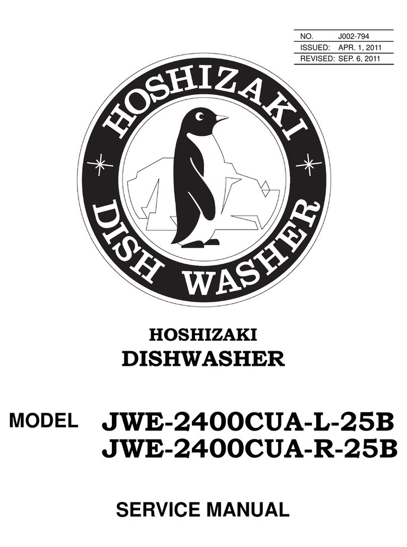 Hoshizaki JWE-2400CUA-L-25B Service manual