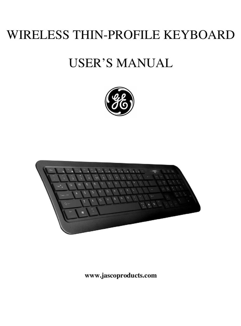 GE WIRELESS THIN-PROFILE User manual