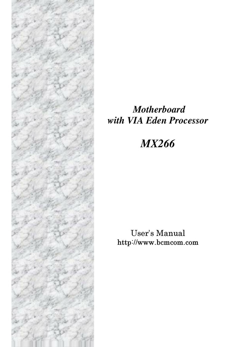 BCM MX266 User manual