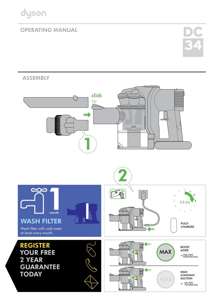 Dyson DC34 ANIMAL User manual