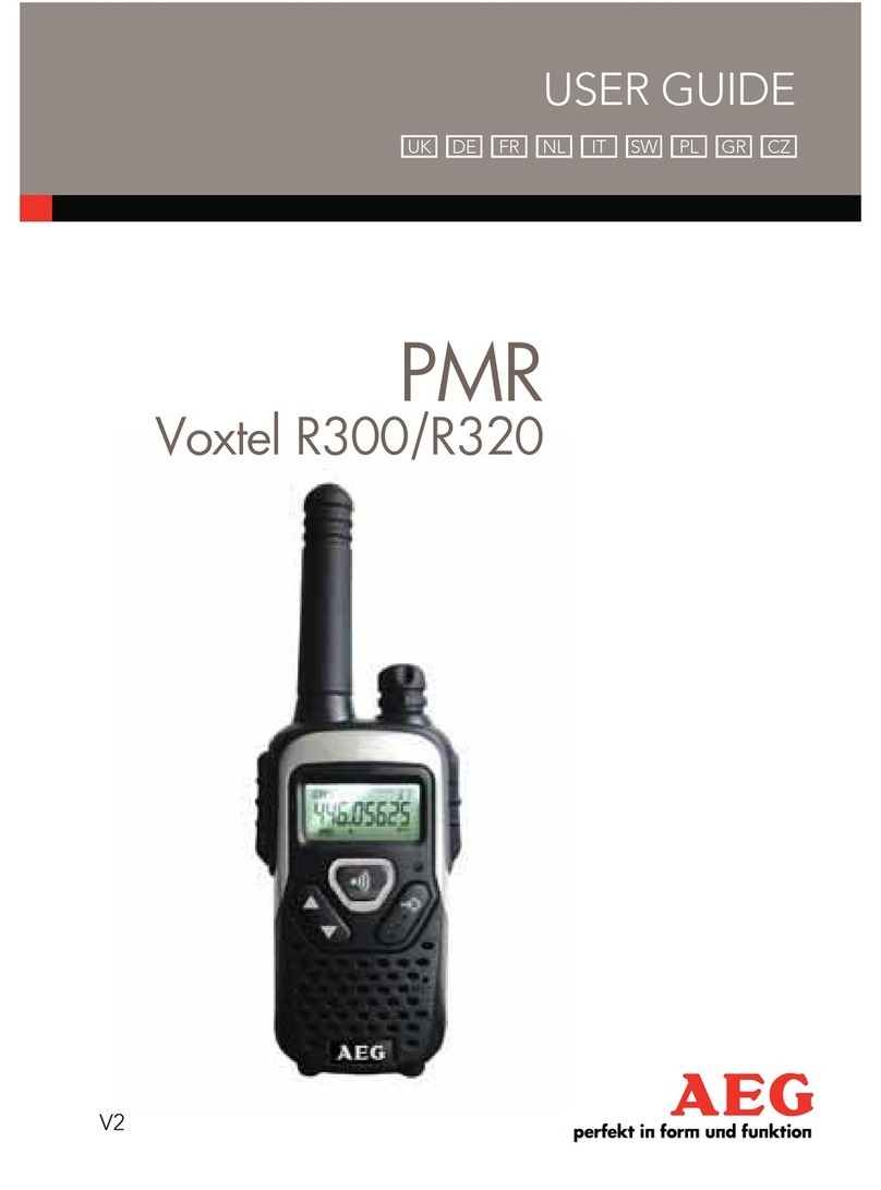 AEG Voxtel R300 user guide