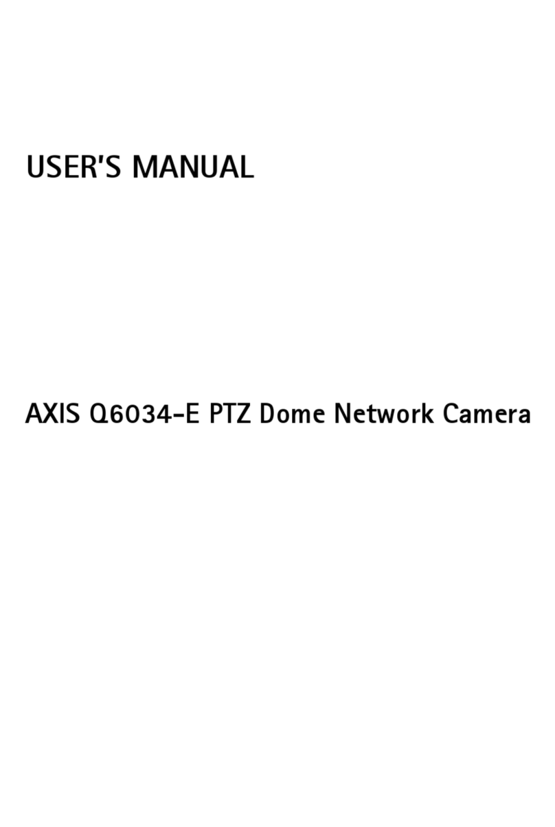 Axis Q6034-E User manual