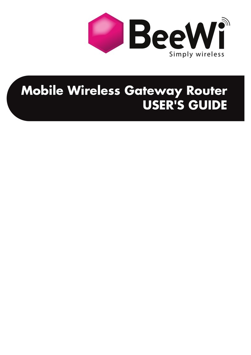 BeeWi Mobile Wireless Gateway Router user guide