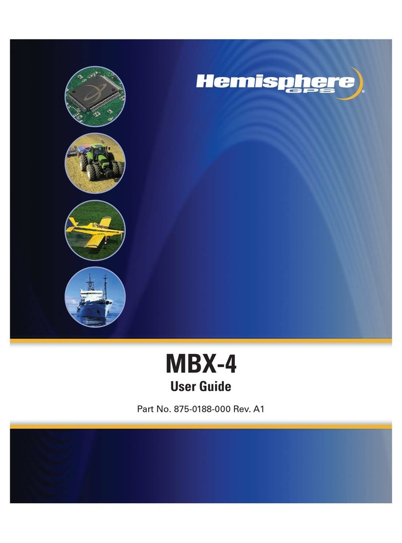 Hemisphere GPS MBX-4 User manual Hemisphere GPS MBX-4 User manual